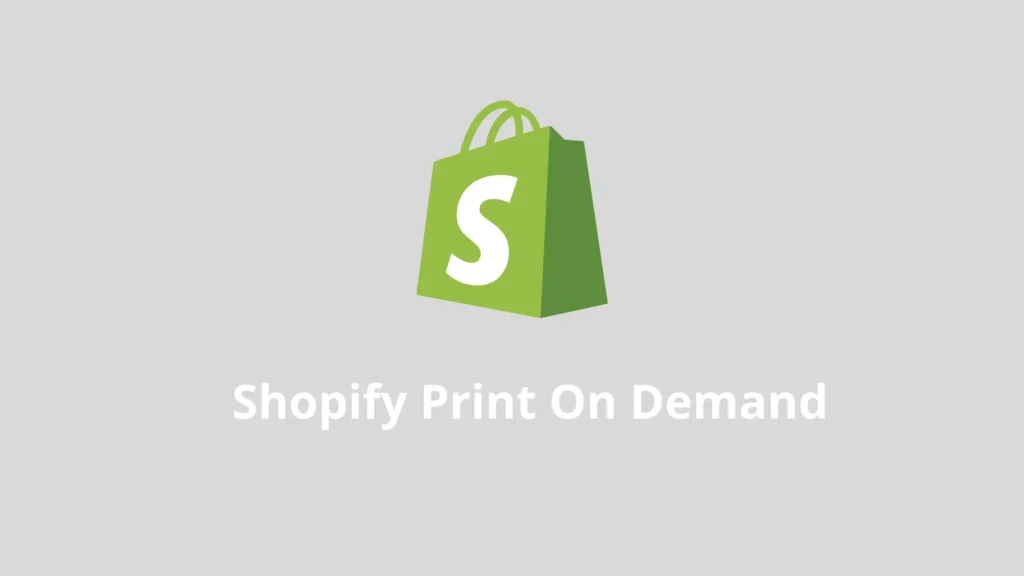 shopify print on demand